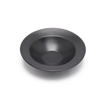 라이프초이스 블랙 멜라민 그릇모음 접시 업소용 식당용 찬기 앞접시, 24. 파스타 슬라이드볼