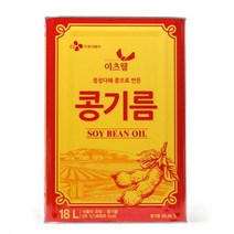 CJ이츠웰 콩기름 18L 대용량 업소용 식용유 대두유 콩식용유 말통 18리터, 상세페이지 참조, 상세페이지 참조
