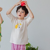 산뜻한 7부 면모달 실내복