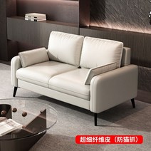 헤이바이 작은 거실 미니멀 쇼파 2인용 3인 북유럽 호텔 푹신한 가성비 선물, L