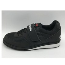 역도화 리프팅화 스쿼트 데드리프트 honggang 블랙 전문 성인 역도 신발 남성 여성용 사이즈 35 역도 하이 탑 부츠 컴포트 보디 빌딩