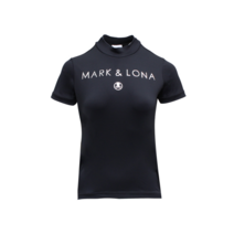 마크앤로나 마크앤로나 모크 넥 셔츠 여성용 블랙 MLW2AAA01