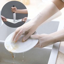 안찢어지는 고무장갑 니트릴장갑 주방 세차용고무장갑 세차 미용 라텍스글러브, L