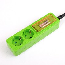 동양 2구 고용량 멀티탭 멀티콘센트 배선용차단기 냉난방용품 안전커버 250V 16A, 1.7m