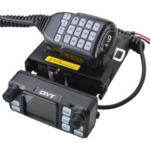 무전기 업소용 장거리 블루투스무전기 워키 토키 qyt kt-5000 vhf uhf 듀얼 밴드 복스 미니 컬러 스크린 분리형 전면 패널 스크램블러 fm 모바일 라디오, 없음