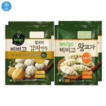 (냉동)비비고 찰보리감자만두400gx2개+왕교자350gx2개, 1세트