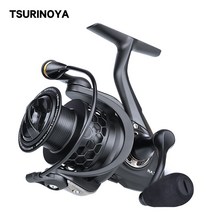 TSURINOYA NA 2000 3000 4000 5000 스피닝 낚시 릴 핫 12KG 최대 드래그 파워 낚시 릴 베이스 파이크 낚싯줄 스풀, 9, 4000 시리즈