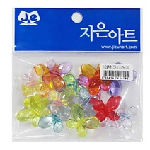 비즈공예 재료구슬 나비 29mm 2봉 비즈 팔찌 만들기 투명비즈 비즈팔찌 비즈팔찌만들기 비즈공예 비즈팔찌재료 ★jun☆a, 본상품