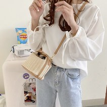 묘먀미 라탄 버클 미니 크로스백 Z0238