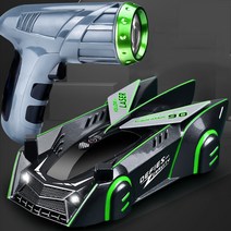 리아 레이저 빔 무선 조종 오프로드 벽타는 RC카 미니카 트레일러 자동차 레이싱카, 블랙