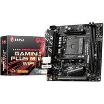 MSI 성능 게이밍 AMD 라이젠 1 2 3세대 AM4 M.2 USB 3 DDR4 HDMI 디스플레이 포트 Mini-ITX 마더보드(B450I 게이밍 플러스 MAX WiFi), B450I GAMING PLUS MAX WIFI