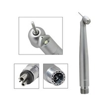 핸드피스 세라믹 베어링 치과 45 도 LED 외과 4 홀 고속 터빈, [04] LED 4 HOLE