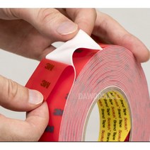 3M 강력 아크릴 폼 양면테이프 대용량 #5068 화이트, 20mm
