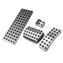 브레이크패드 아반떼N브레이크 K5브레이크 디스크 자동차 페달 액셀 브레이크 발판 패드 메르세데스 벤츠 A B GLA ML GL R W176 W245 W246 W251 W164, AT 4PCS