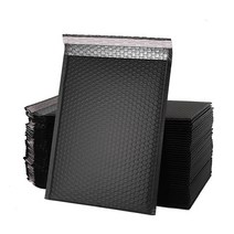 쿨팩토리 택배 안전봉투 블랙 15x20+4cm, 10개