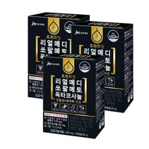 JW중외제약 리얼메디 쏘팔메토 옥타코사놀 1000mg 30캡슐 3박스, 상세페이지 참조, 상세페이지 참조