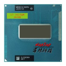 I79700F 인텔 코어 i73610QM i7 SR0MN 2.3 GHz 쿼드 8 스레드 CPU 프로세서 6M 45W 소켓 G2 rPGA988B, 한개옵션0