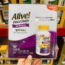 얼라이브 원스데일리 포 우먼 1940mg x 60정, 1940mg x 60