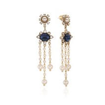 [리타모니카] PARIS BLUE ROMANTIC EARRINGS