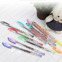 동아 미피 향기나는 펜 0.38 0.5 중성펜 향기펜, 0.5mm-로즈