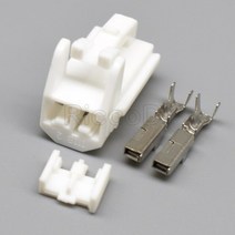 도난방지택제거 120kits 2pin KET 자동 와이어 하네스 남성용 여성용 커넥터 MG641029 62491251 72831026 도난 방지 장치 용, [02] Female set, [01] 10Sets