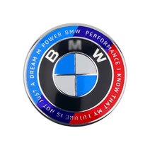 BMW 휠캡 50주년 엠블럼 320d 520d 520i 530i, B타입 KITH, 휠캡 (56mm), 1개