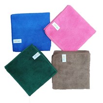 (크린웨이) 코디텍스 이지타올 블루핑크브라운그린 극세사손걸레 초극세사 청소타올 주방행주 요술, 블루