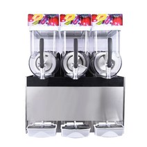 상업 얼음 슬러시 기계 3 탱크 15L 산업용 슬러시 메이커 냉동 음료 Granita 음료 기계, 01 미국_01 세 항아리