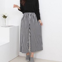 통통코디 루즈핏 와이드팬츠 봄여름가을패션 밴딩바지