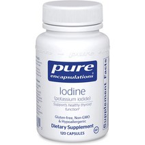순수 캡슐화 요오드 | 갑상선을 지원하고 건강한 세포 대사를 유지하기 위한 보충제, 1개