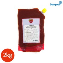 동원홈푸드 스위트 칠리 소스 2kg, 1개