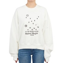 [메종마르지엘라] 로고 S51GU0118 S25540 101 여자 긴팔 맨투맨 티셔츠