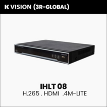 아이씨큐 IHLT08 4메가 CCTV 녹화기 DVR 올인원 지원 AHD TVI CVI SD 8채널, 1T