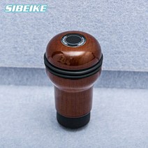 자동차 기어 봉 시프트 큐브 노브 커버 호환 클래식 빈티지 우드 ND 리얼 시프터 스틱, 2.MBen