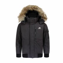 뉴발란스 패트롤 덕 다운 숏 패딩 건메탈 남자 여자 점퍼 NBNPA43043-74