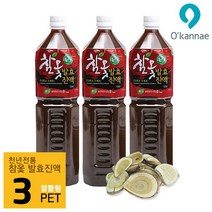 옻가네 참옻발효진액 91% 옻나무진액 참옻진액 옻즙 옻순 옻 엑기스 참옻 발효액 옻닭 옻삼계탕 보양식, 1500ml, 3병