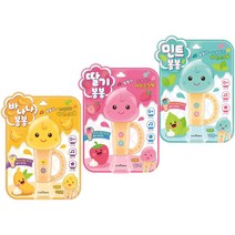 유아색칠공부 선물] 민트 봉봉 + 딸기 봉봉 + 바나나 봉봉 랄랄라 노래하는 아이스크림 사운드북 3종 세트, 스마트베어 사운드북세트