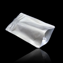 오너클랜 (BM) 지퍼 스탠드형 알루미늄 봉투 10X17cm+3cm 100매, 메탈