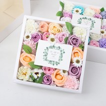 카네이션 꽃다발 용돈 반전 박스 어버이날 부모님 생신 축하 선물 상자 환갑 칠순 플라워 비누꽃 생일 돈박스 케이크 돈나오는 돈티슈, R99341M(핑크