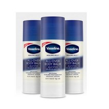 Vaseline Jelly Body Balm Stick Unscented 바세린 바디오일 로션 스틱형 밤 1.4oz(40g) 3팩, 1개