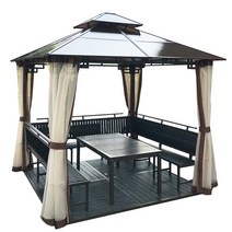 가든가제보 그늘막 캠핑 전원주택 펜션 천막, 2.6x2.6m4기둥파빌리온