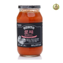 라이브잇 피코크 구스토 로제 파스타소스, 3개, 660g