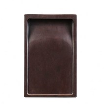 중국단계석벼루 서예도구 옛날 단계연 사각형 지필묵, 비단 상자 나무 상자 포함 8인치 벼루