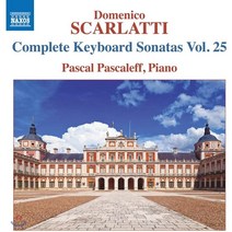 [CD] Pascal Pascaleff 도메니코 스카를라티: 건반 작품 전곡 25집 (Domenico Scarlatti: Complete Keyboard S..., NAXOS, CD