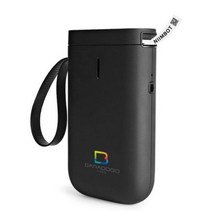 바라보고 Niimbot 휴대용 라벨프린터 네임택 인쇄기 라벨기 블랙, 1개