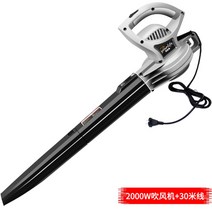 유선 초강력 낙엽청소기 송화가루 휴대용 송풍기 세차 마당 청소 블로어, 2000W 드라이기+30m 선개