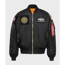ALPHA INDUSTRIES MA-1 레귤러 플렉스 Black