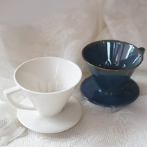 화이트 앤틱 도자기 고노드리퍼 (택 1) [핸드페인팅 도자기], 앤틱블루