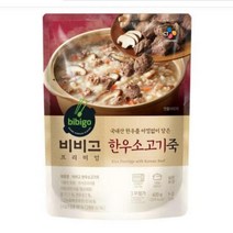 CJ제일제당 비비고 한우소고기죽 420g X 4개 2305458