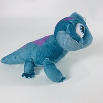 FULE KORELAN 아주 아름다운 자동차 인형 라지 25cm 겨울왕국 2 안나 에사 파이어링 블루 도마뱀 파이톤 큐티 벨벳 피규어, 얼음2 도마뱀 벨벳